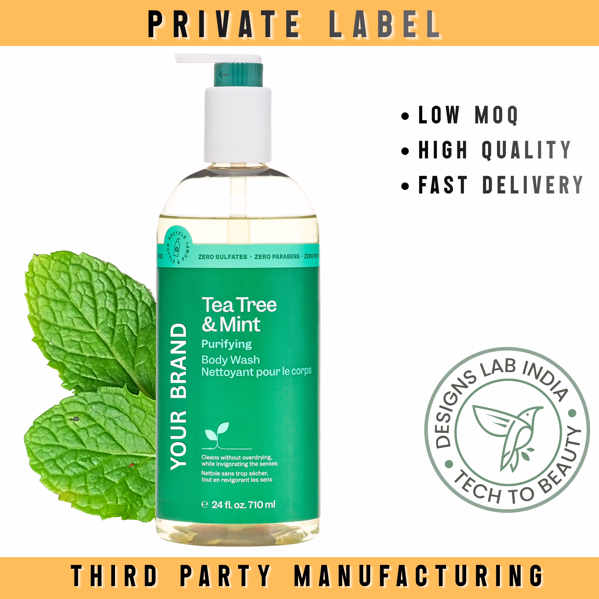 Mint Body Wash